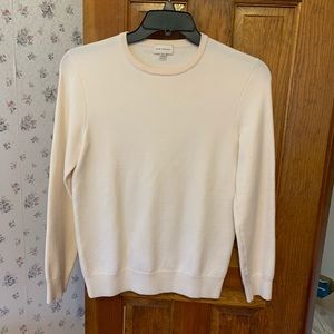 Club Monaco white crew neck sweater size xs